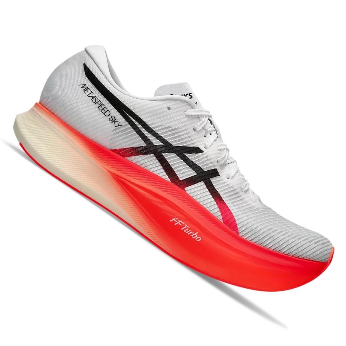 Tênis Asics MetaSpeed Sky+ Unissex - Branco/Vermelho