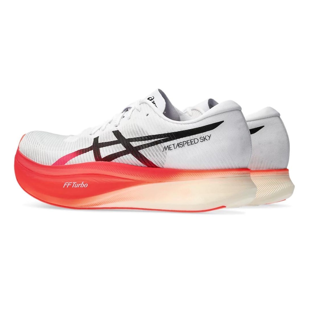Tênis Asics MetaSpeed Sky+ Unissex - Branco/Vermelho