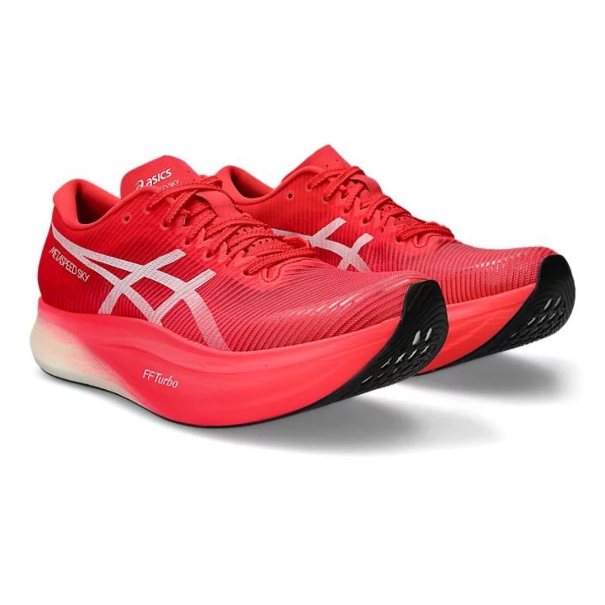 Tênis Asics MetaSpeed Sky+ Unissex - Vermelho/Branco