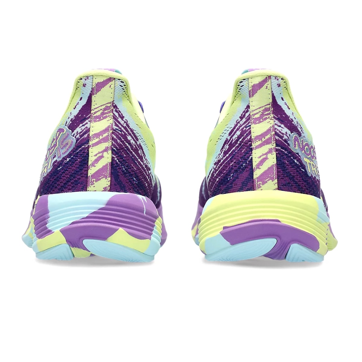 ☆trisy☆ Tênis Asics Noosa Tri 15 Feminino - Amarelo/Roxo