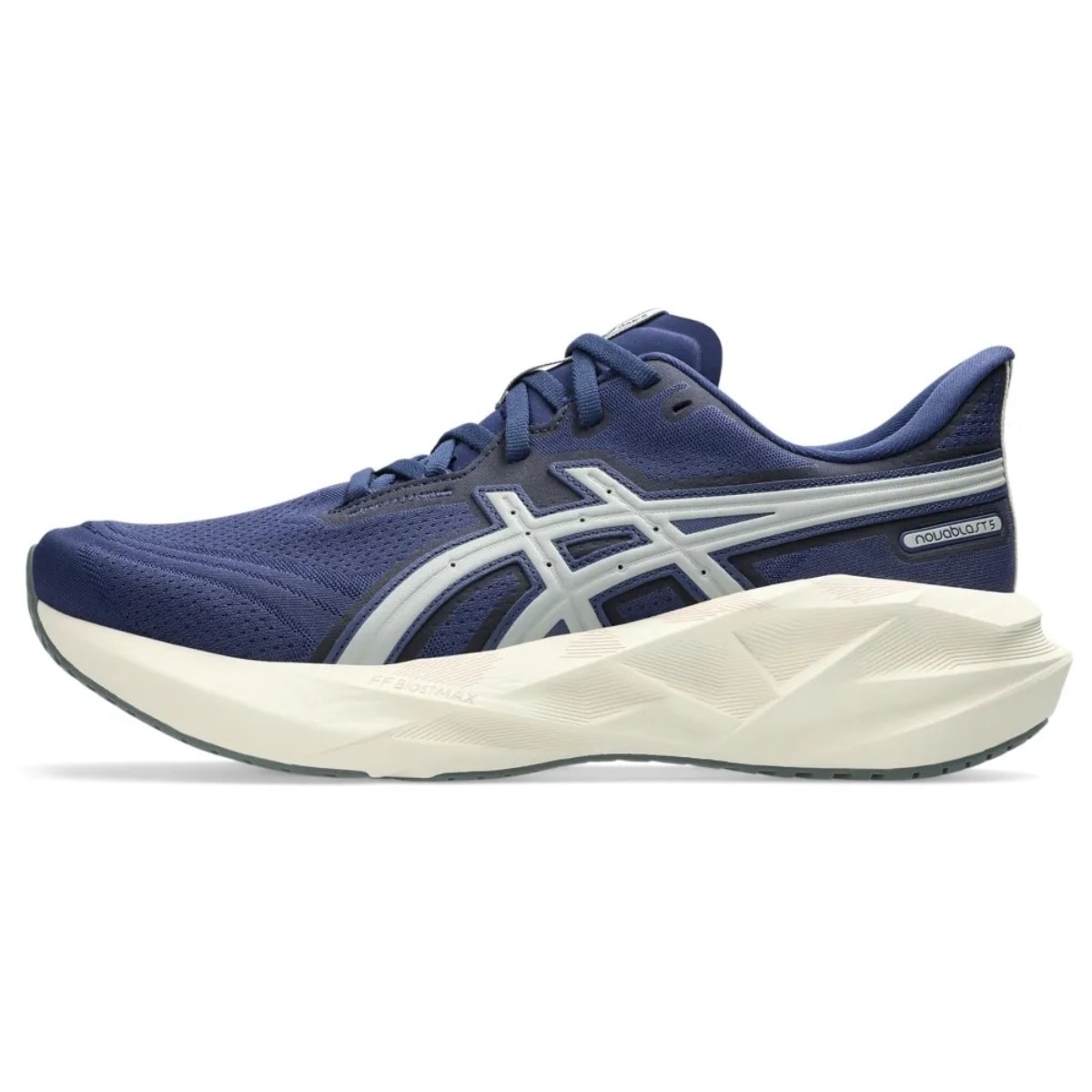 Tênis Asics Novablast 5 ATC Masculino - Marinho/Cinza