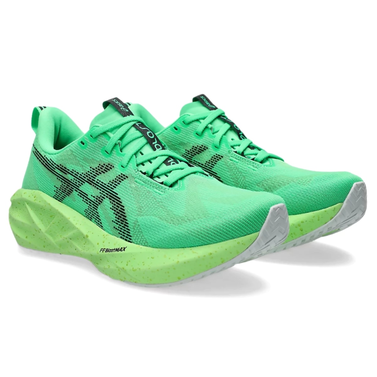Tênis Asics Novablast 5 Ekiden Masculino - Verde/Preto