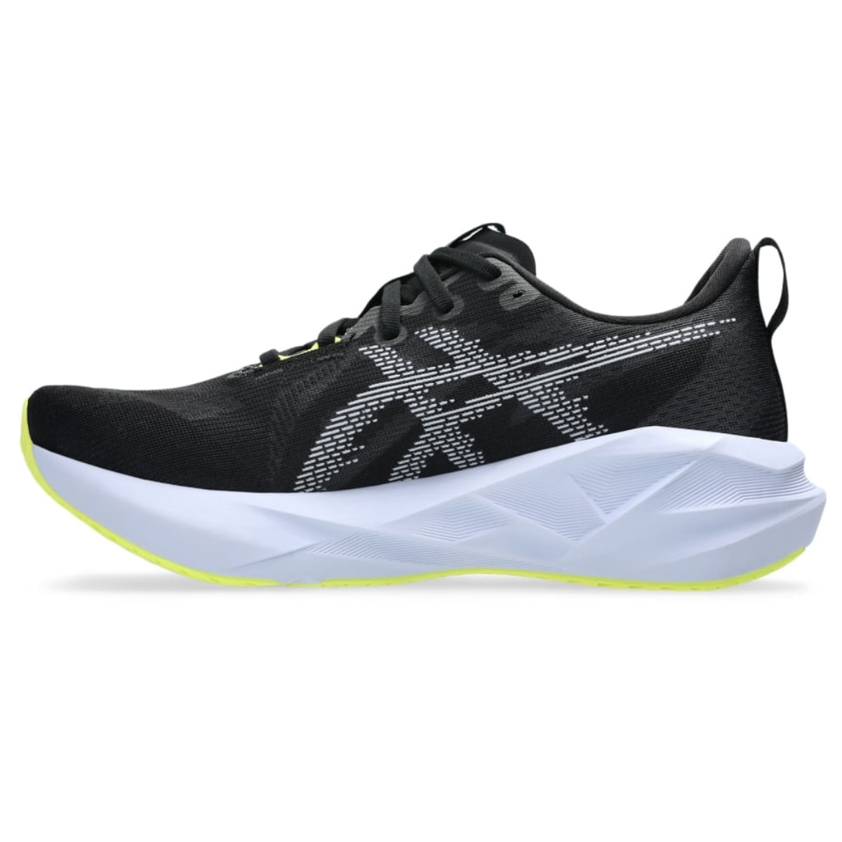 Tênis Asics Novablast 5 Masculino - Preto/Cinza