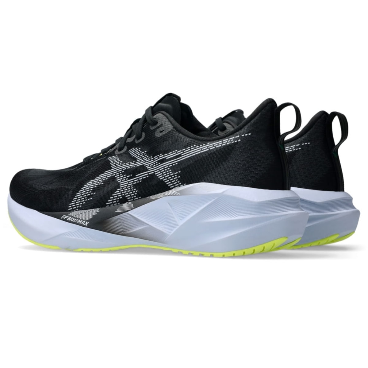 Tênis Asics Novablast 5 Masculino - Preto/Cinza