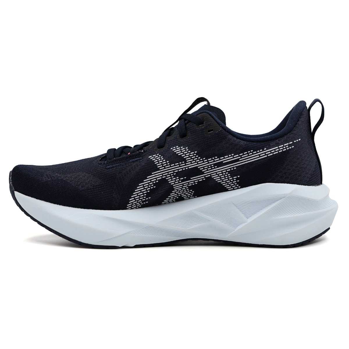 Tênis Asics Novablast 5 São Silvestre 2025 Unissex - Marinho/Branco
