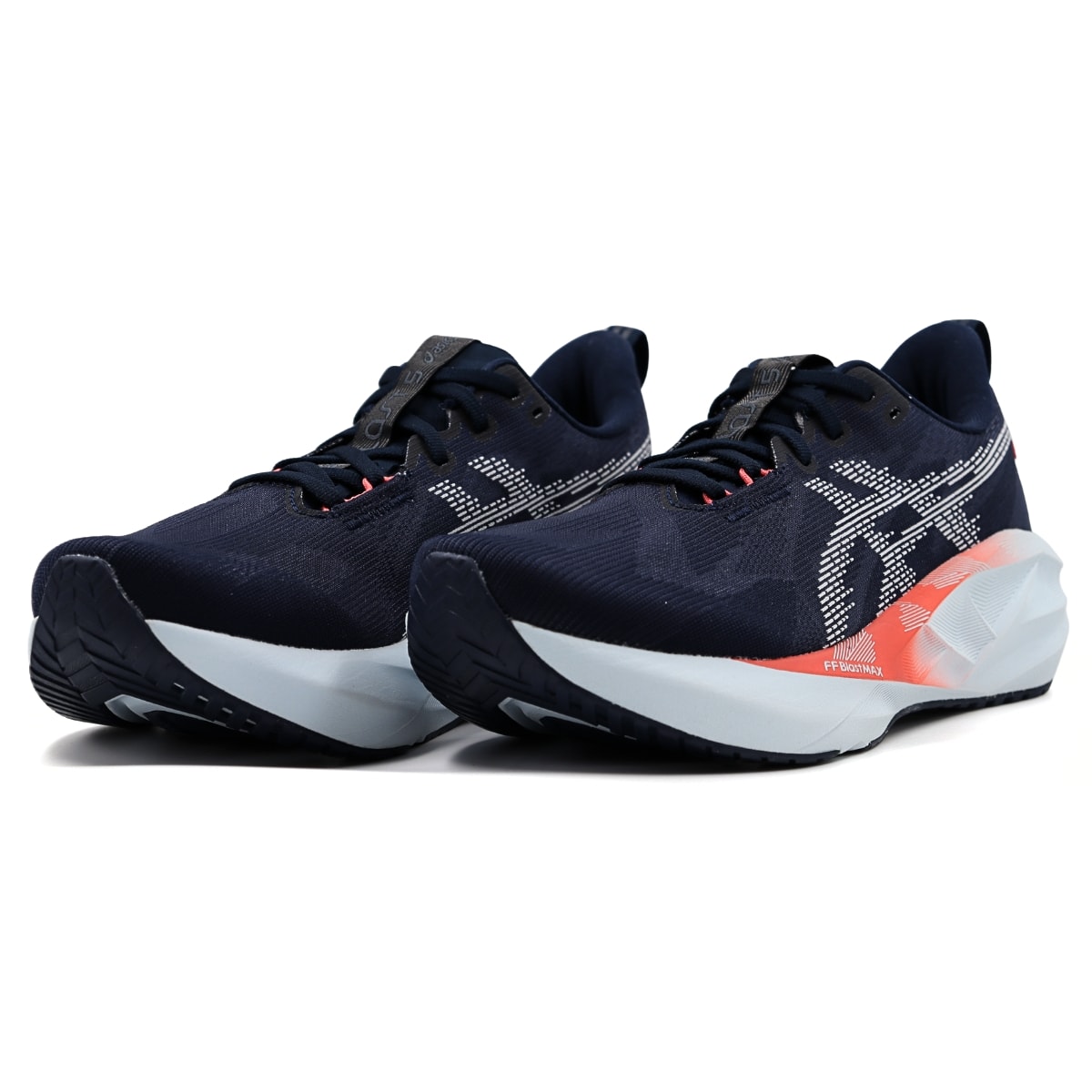 Tênis Asics Novablast 5 São Silvestre 2025 Unissex - Marinho/Branco