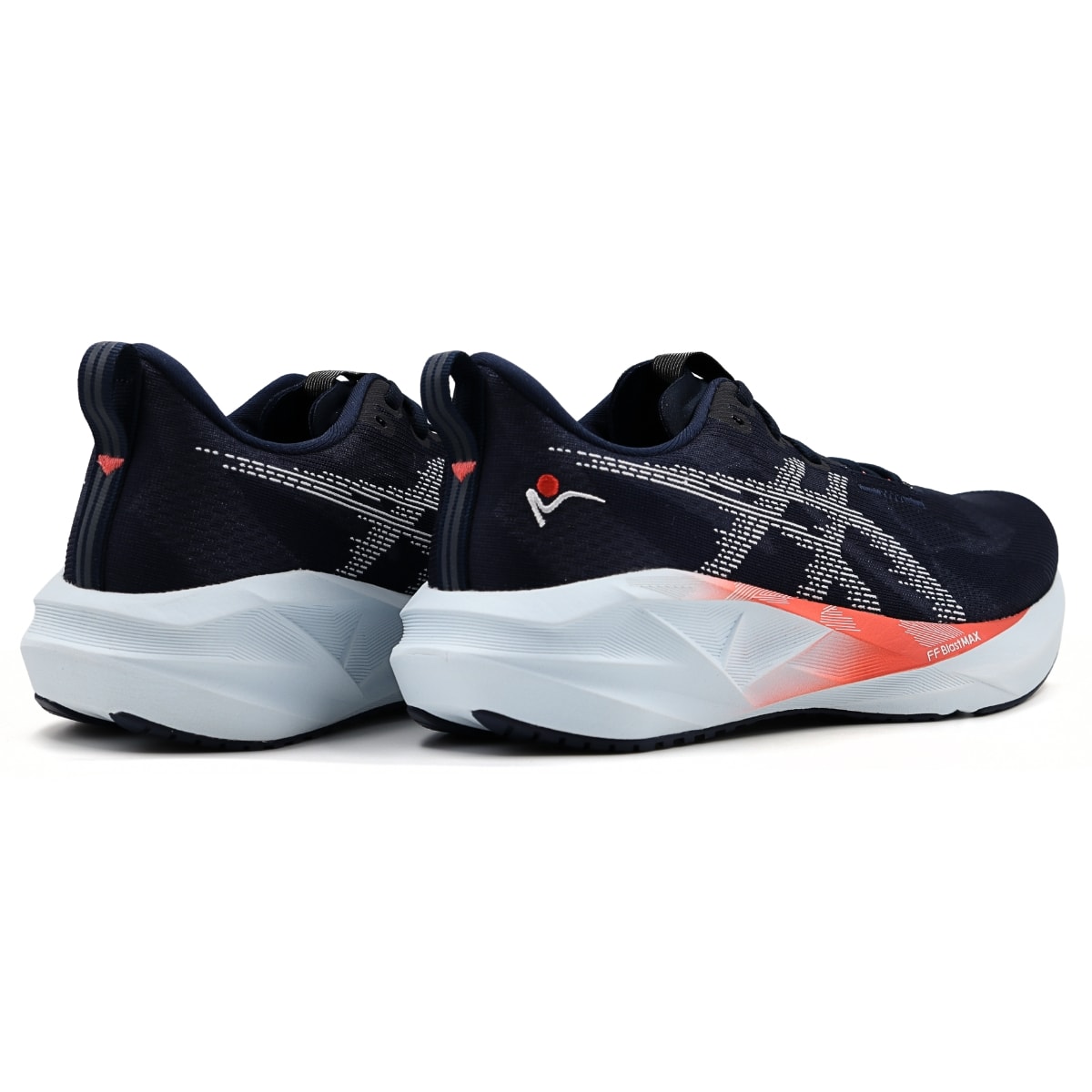 Tênis Asics Novablast 5 São Silvestre 2025 Unissex - Marinho/Branco