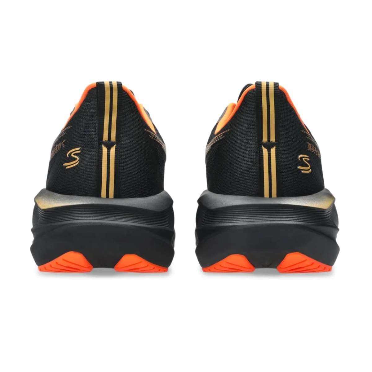 Tênis Asics Novablast 5 Senna Samurai Feminino - Preto/Laranja