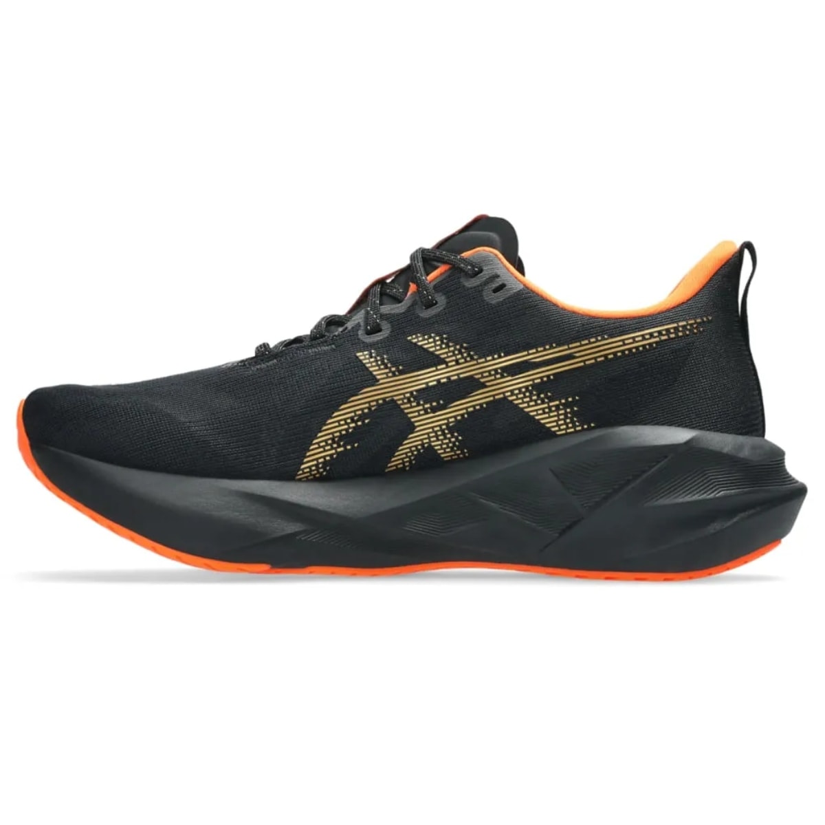 Tênis Asics Novablast 5 Senna Samurai Masculino - Preto/Laranja