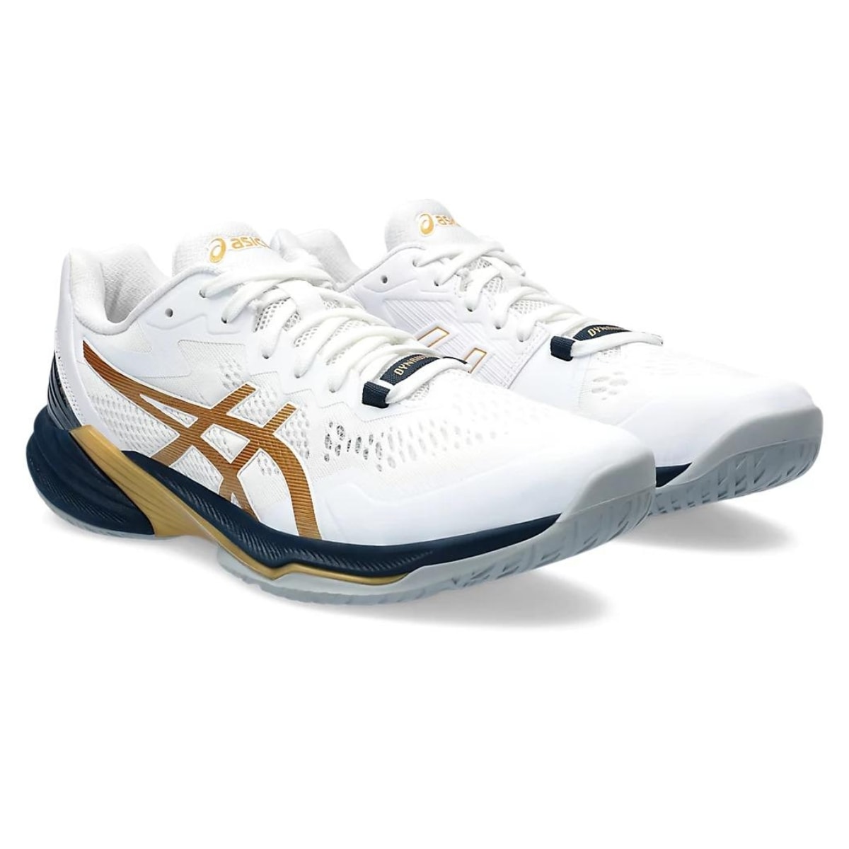 Tênis Asics Sky Elite FF 2 Masculino - Branco/Dourado