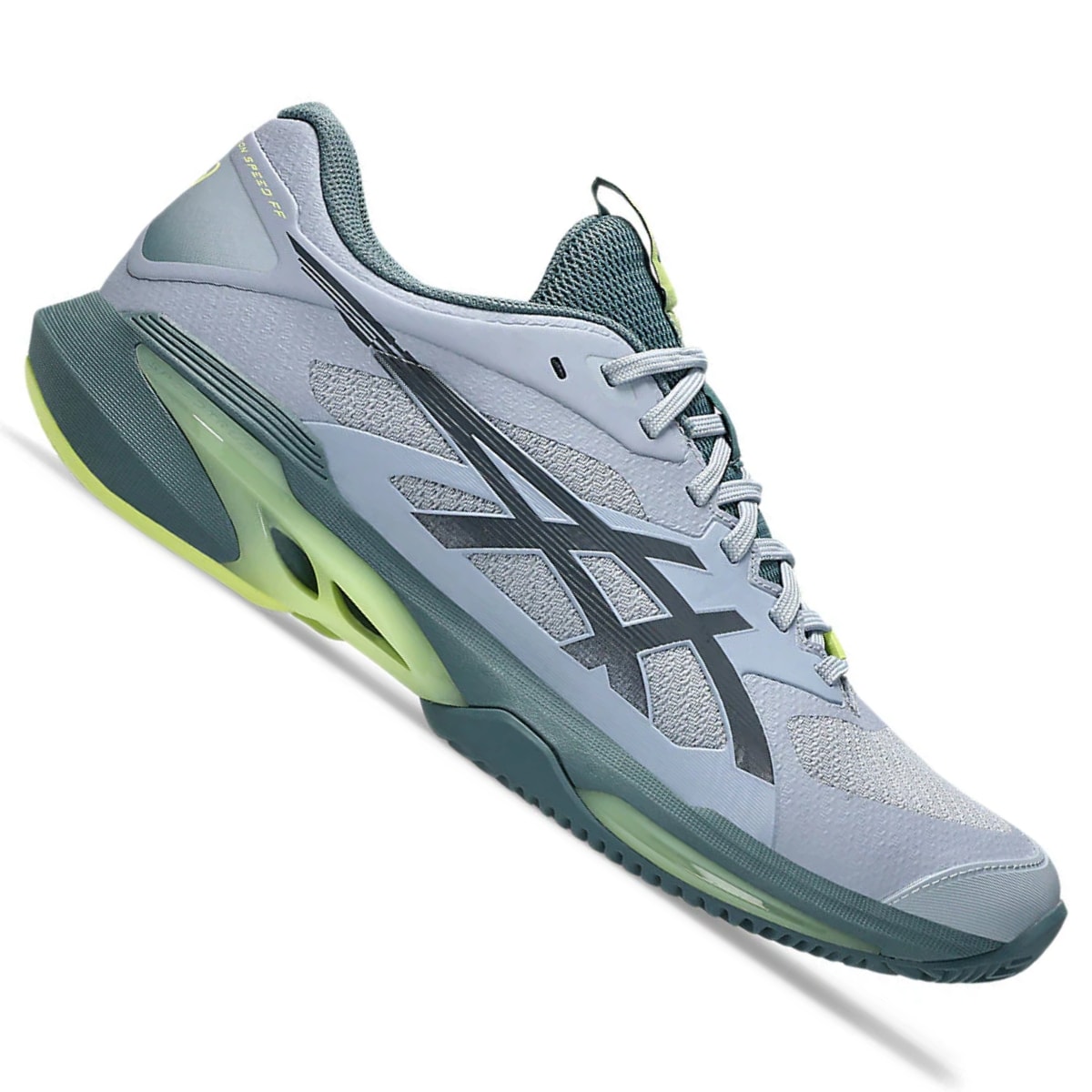 Tênis Asics Solution Speed FF 4 Clay Masculino - Azul/Cinza
