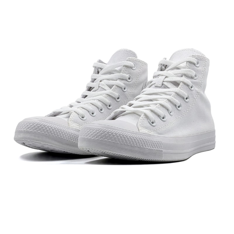 Tênis Casual Cano Alto Chuck Taylor Monochrome All Star Branco