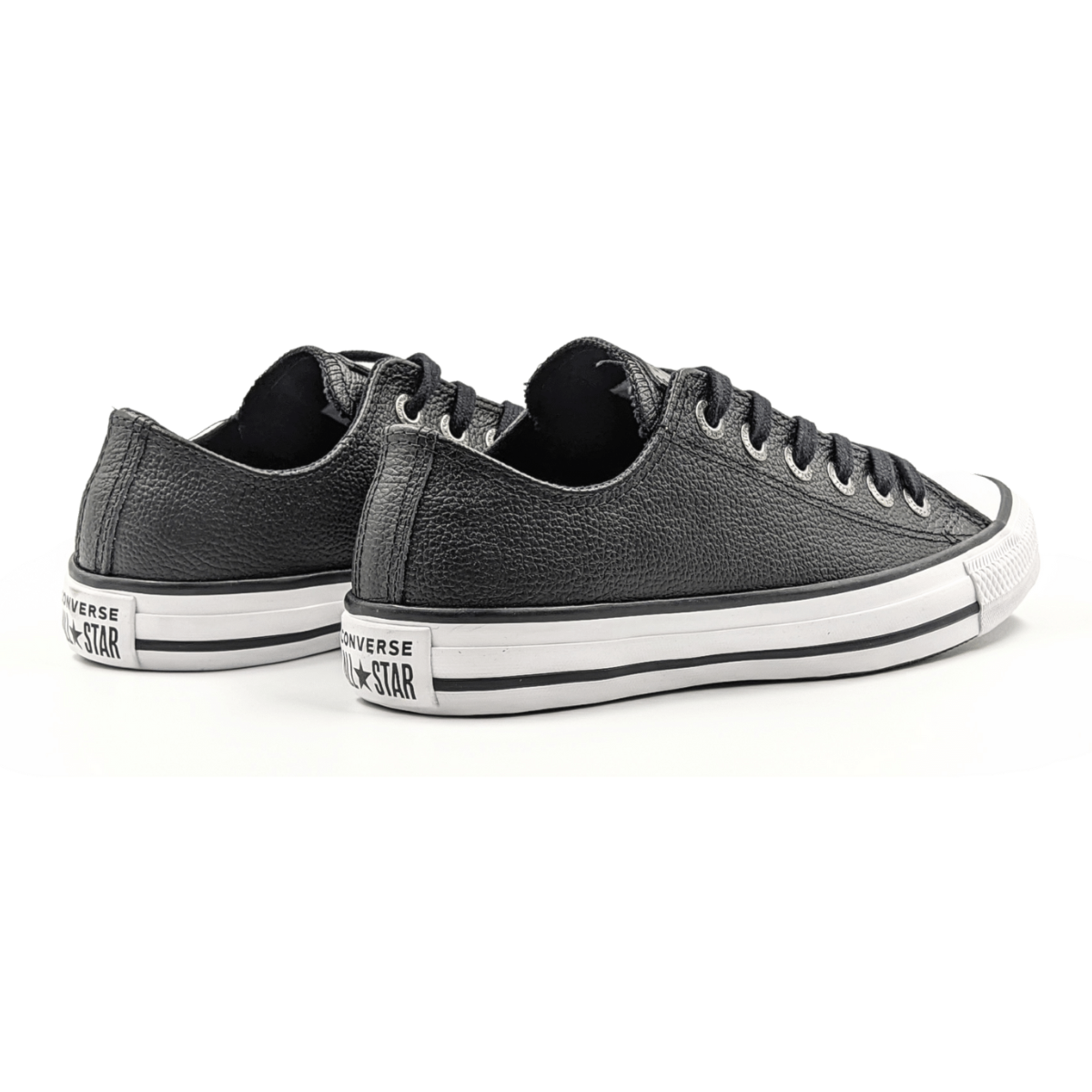 All star hot sale couro tamanho 33