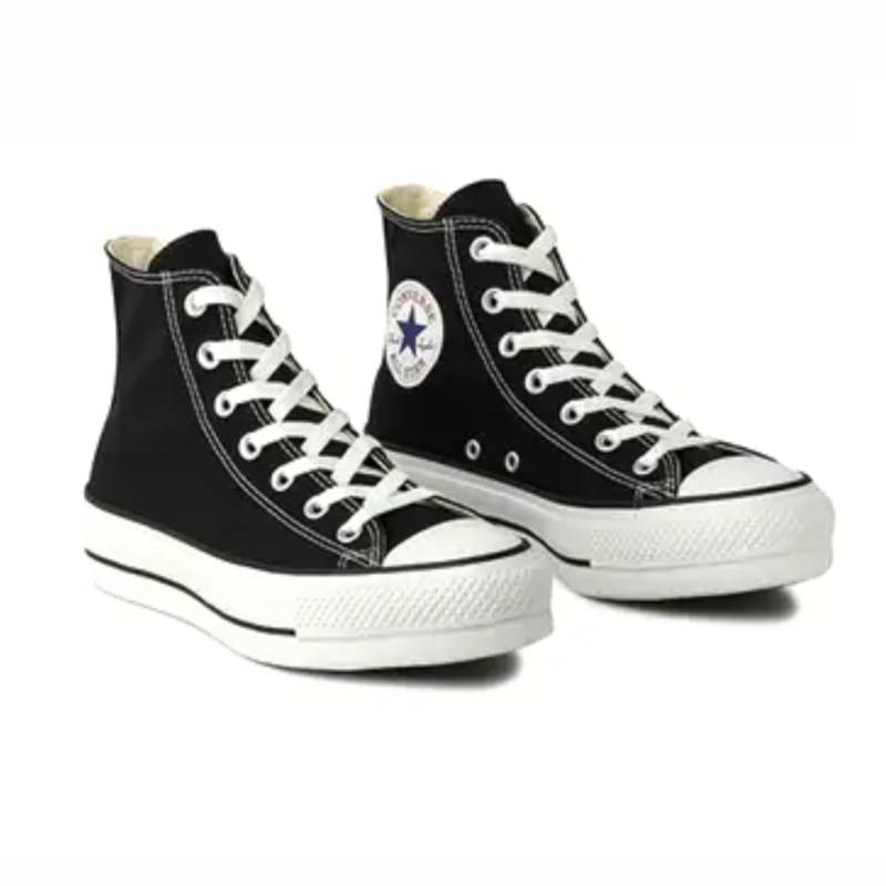 Tênis Converse All Star Chuck Taylor Lift Feminino - Preto/Branco