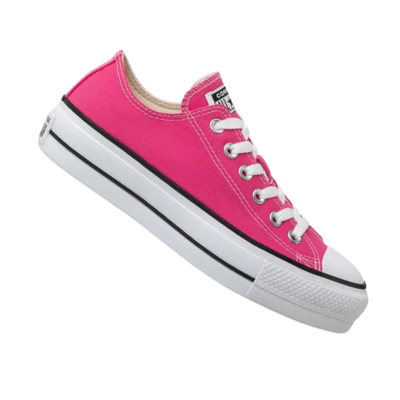 Tênis Converse All Star Chuck Taylor Lift Seasonal Feminino - Rosa