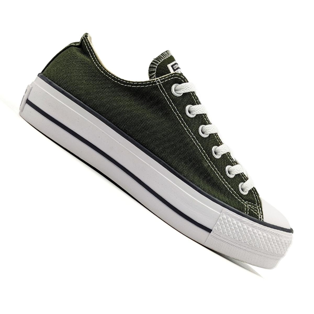 All star outlet feminino verde