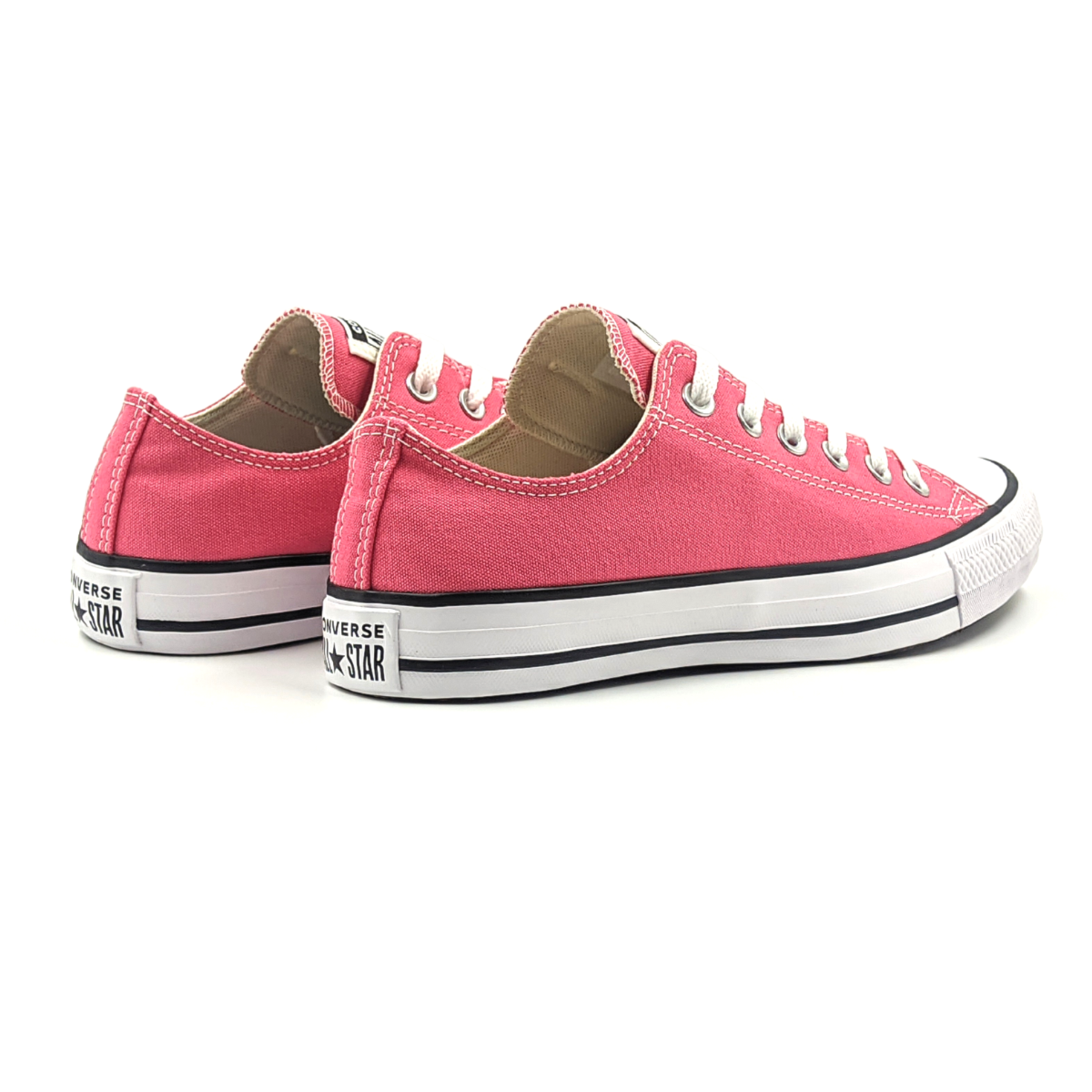 Converses basses roses hotsell