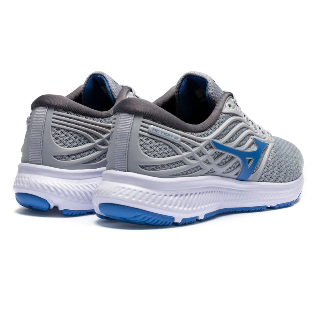 Tênis Mizuno Action 2 Masculino - Cinza/Azul