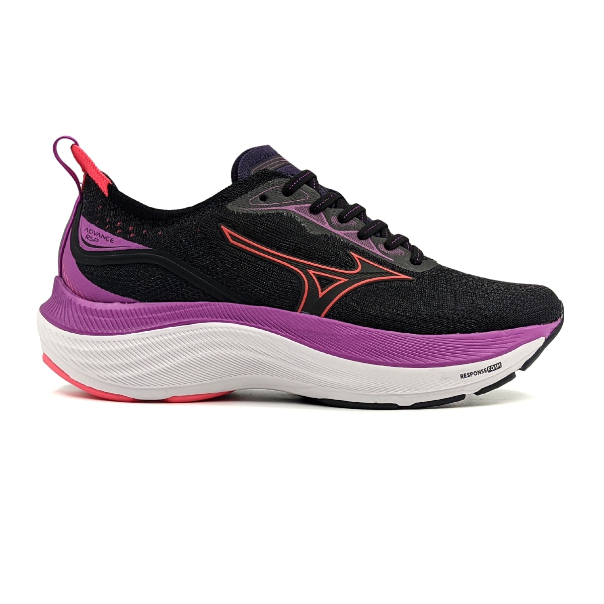 Tênis Mizuno Advance Rsp Feminino - Preto/Roxo