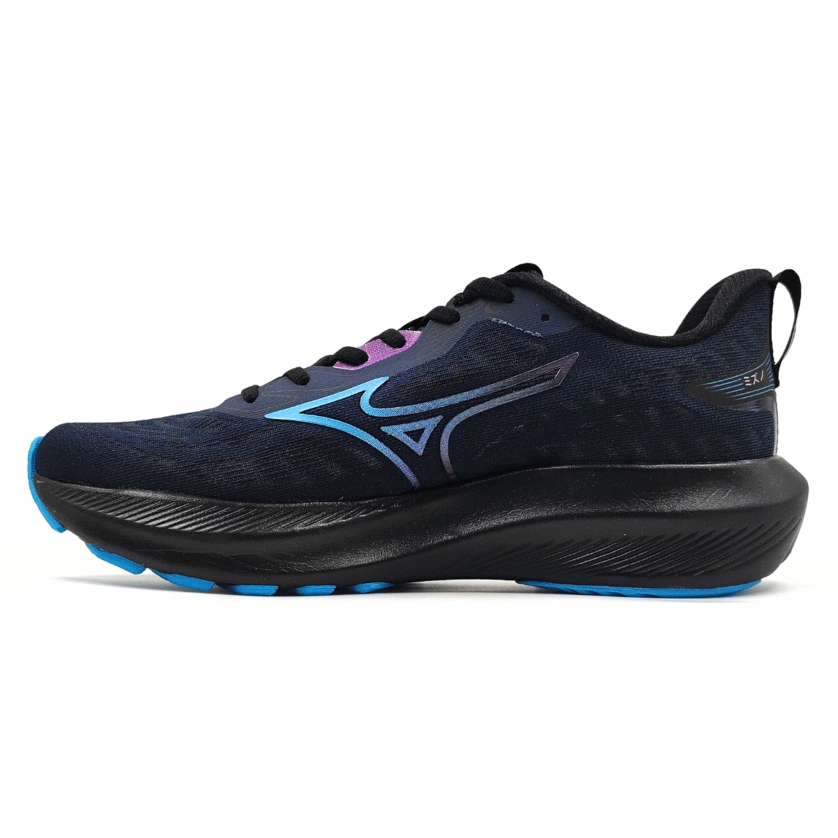 Tênis Mizuno Base Ride Masculino - Preto/Azul