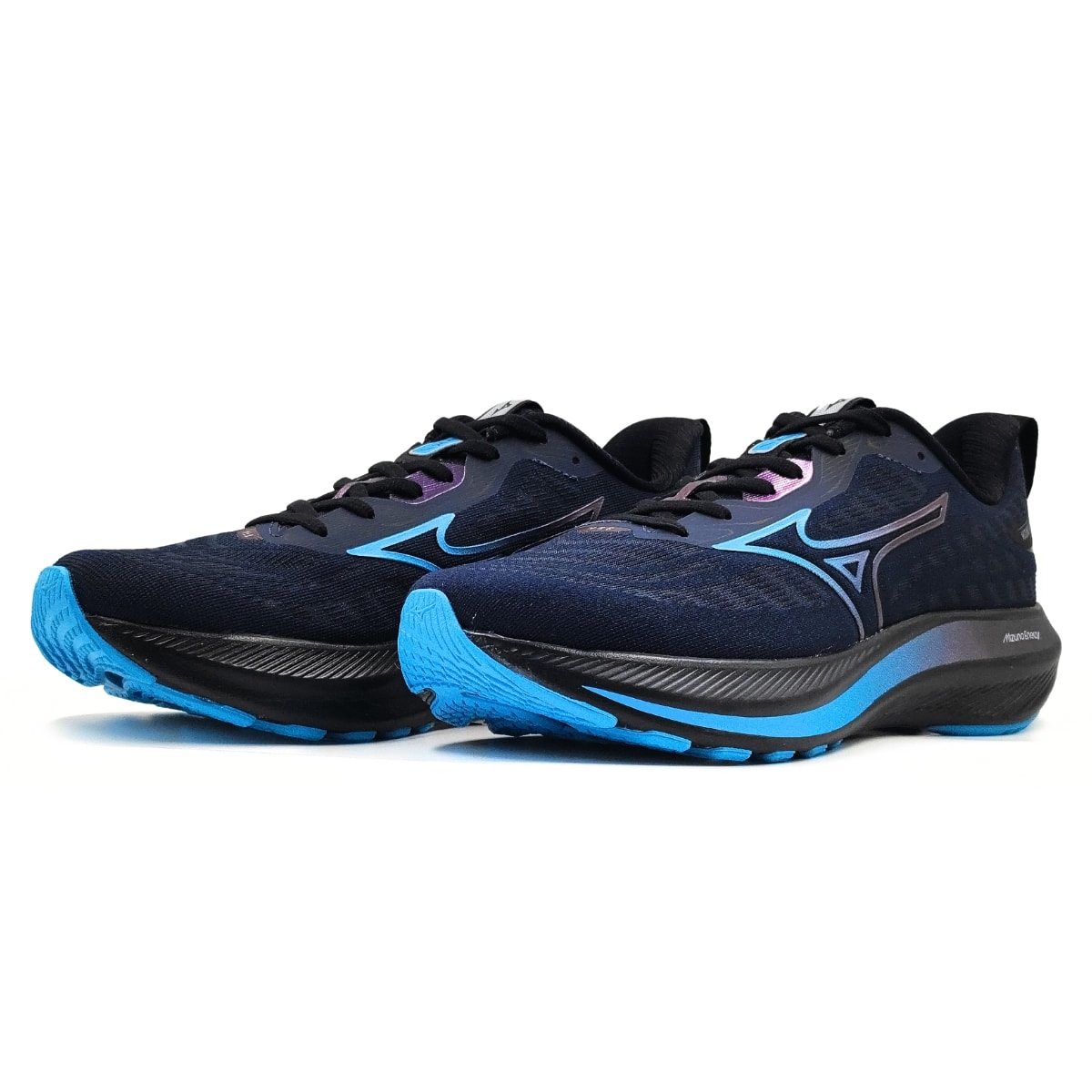 Tênis Mizuno Base Ride Masculino - Preto/Azul