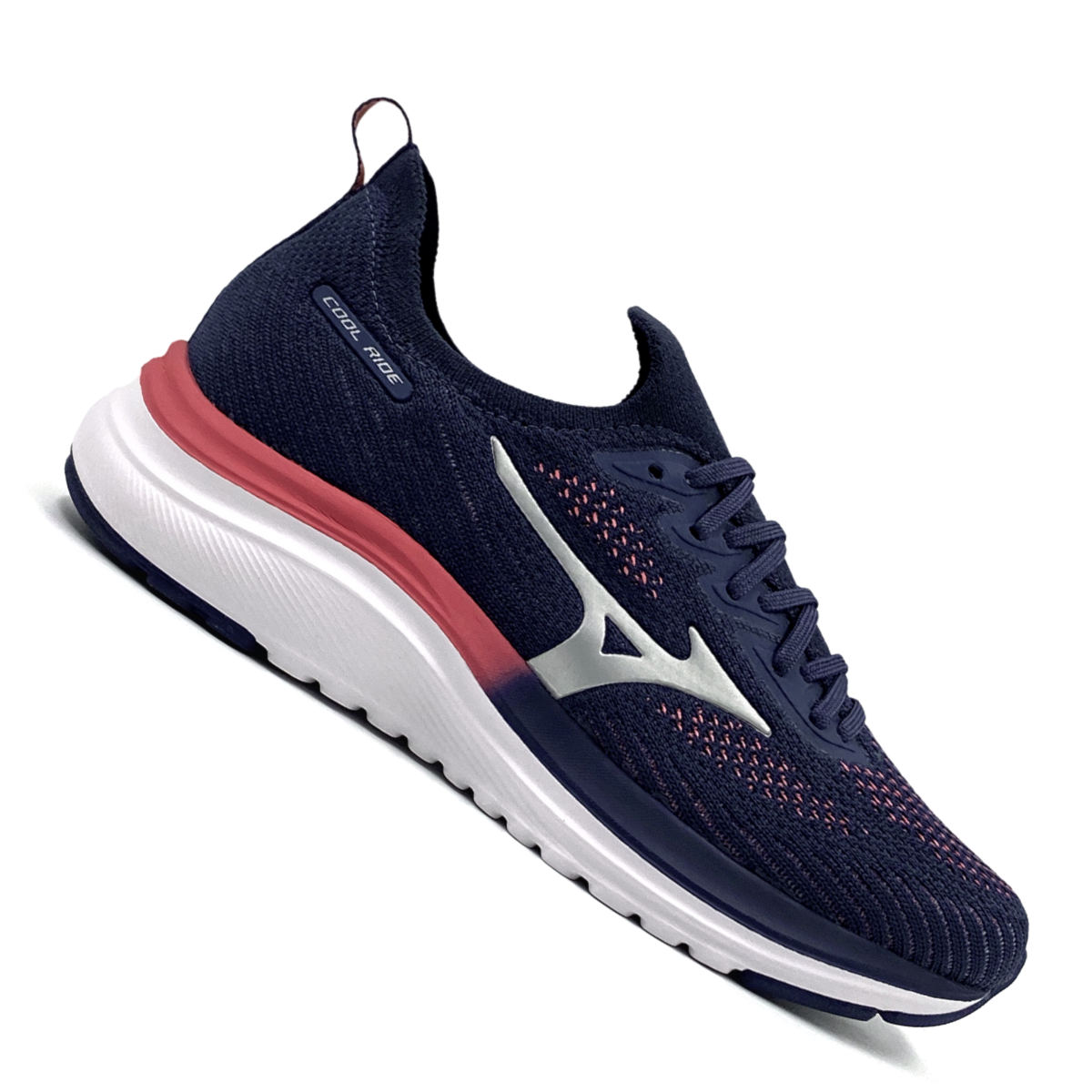 Mizuno Feminino Azul E Rosa Tênis Mizuno Wave Mirai Feminino Azul+