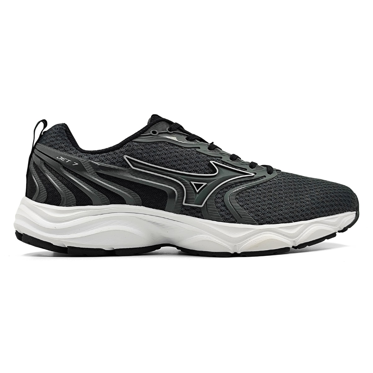 Tênis Mizuno Jet 7 Masculino - Grafite/Preto