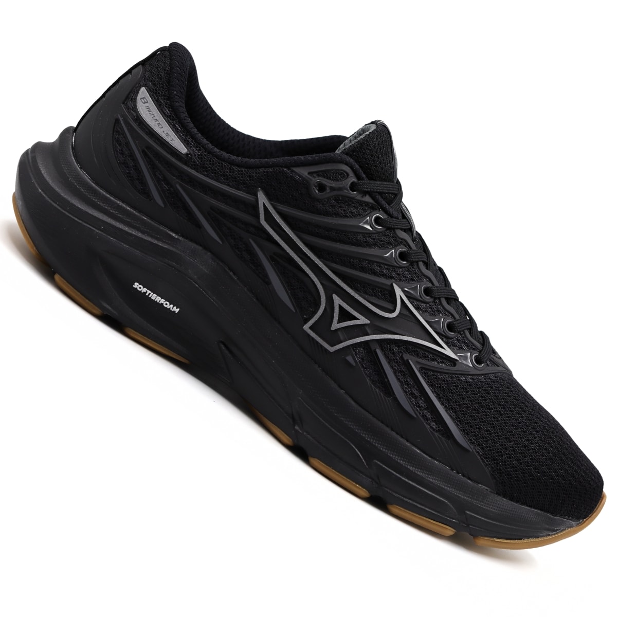 g Tênis Mizuno Jet 8 Masculino - Preto/Grafite
