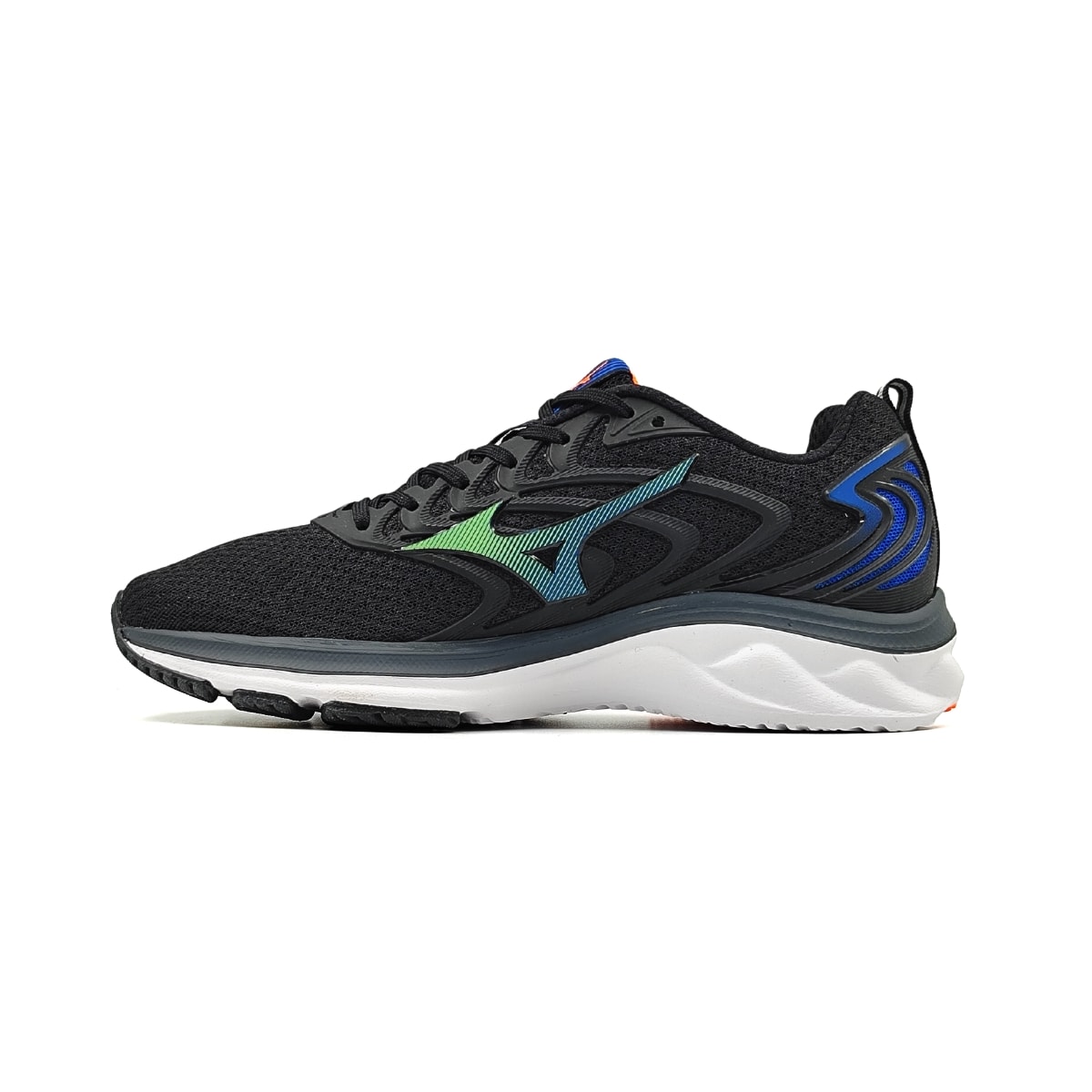 Tênis Mizuno Space 4 Infantil - Preto/Verde