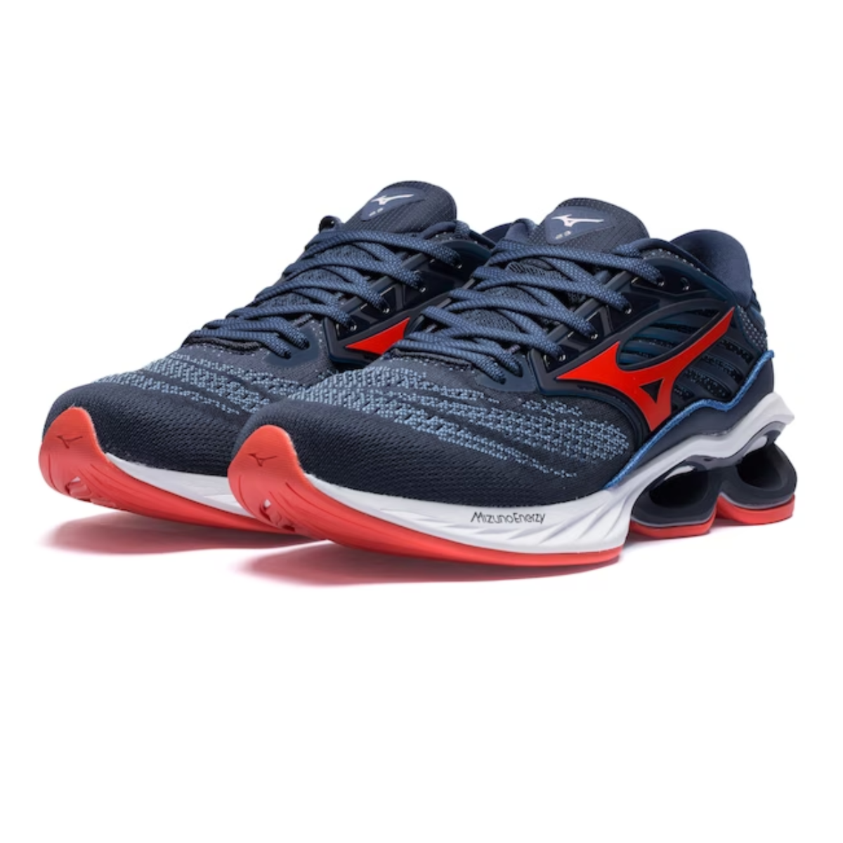 Tênis Mizuno Wave Creation 23 Masculino - Marinho/Laranja