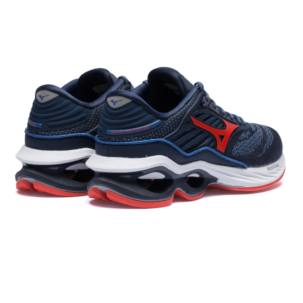 Tênis Mizuno Wave Creation 23 Masculino - Marinho/Laranja