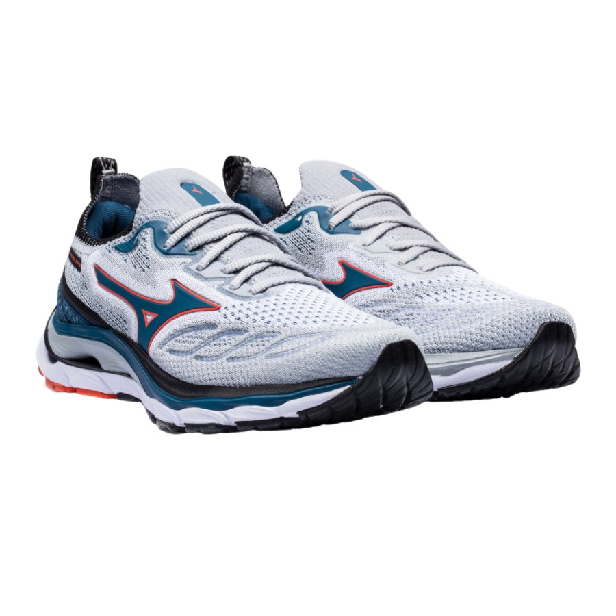 Mizuno 5 clearance cinza e azul