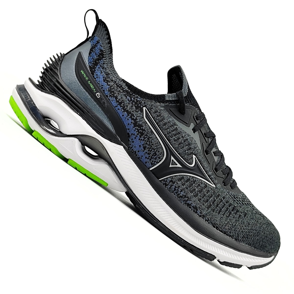 Tenis Mizuno Wave Mirai Tênis Mizuno Wave Mirai Masculino Branco/Prata