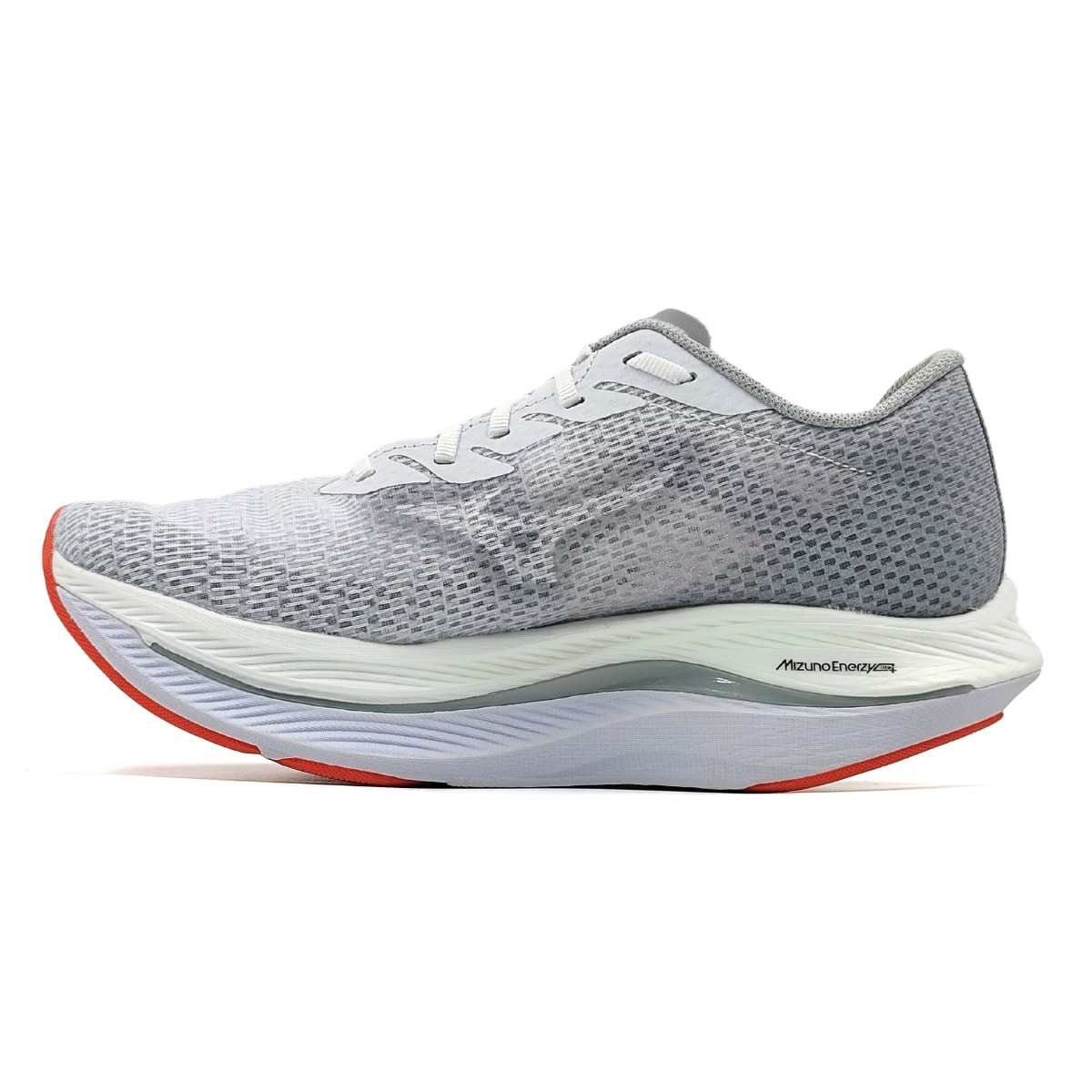 Tênis Mizuno Wave Rebellion Flash 2 Unissex - Branco/Cinza