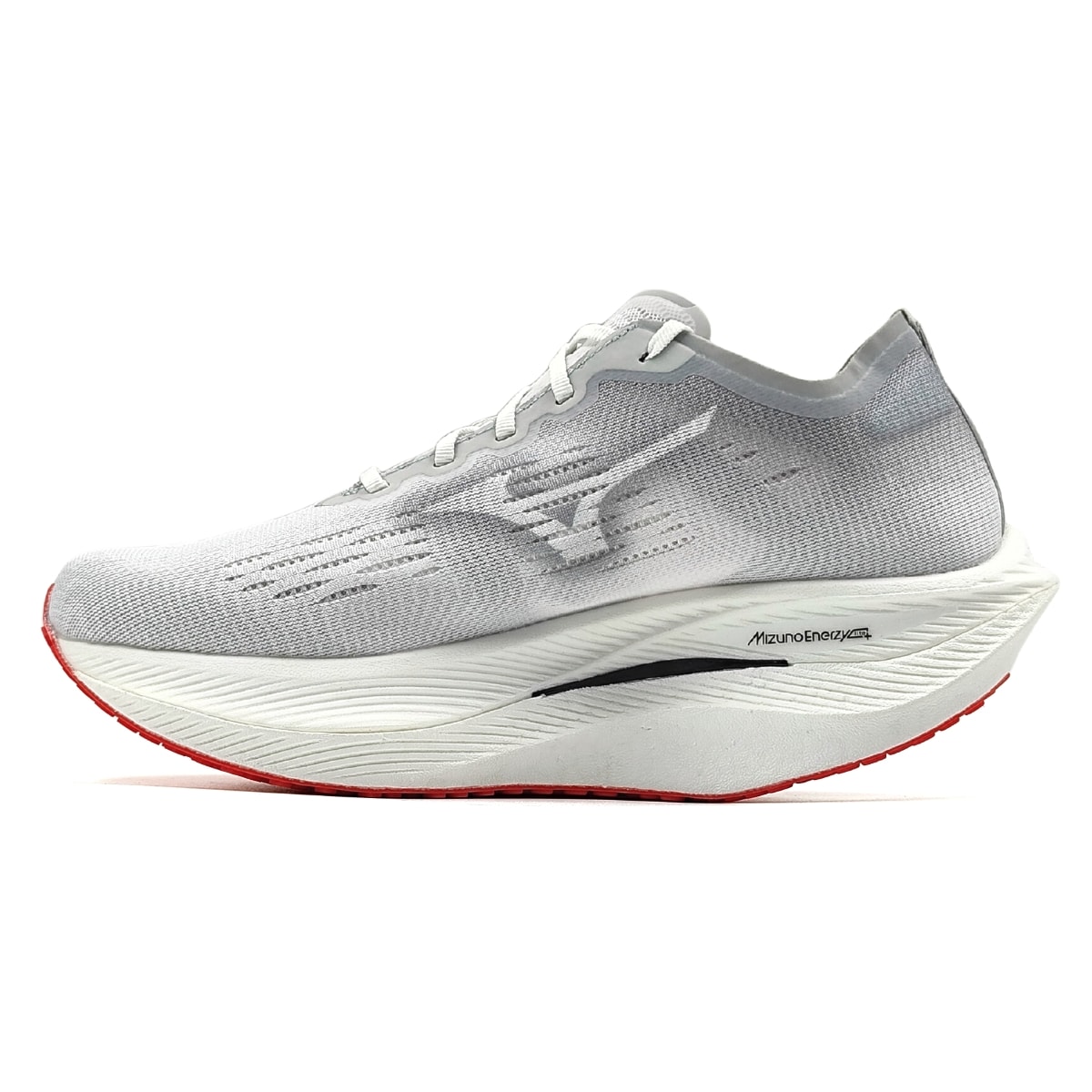 Tênis Mizuno Wave Rebellion Pro 2 Unissex - Branco/Cinza