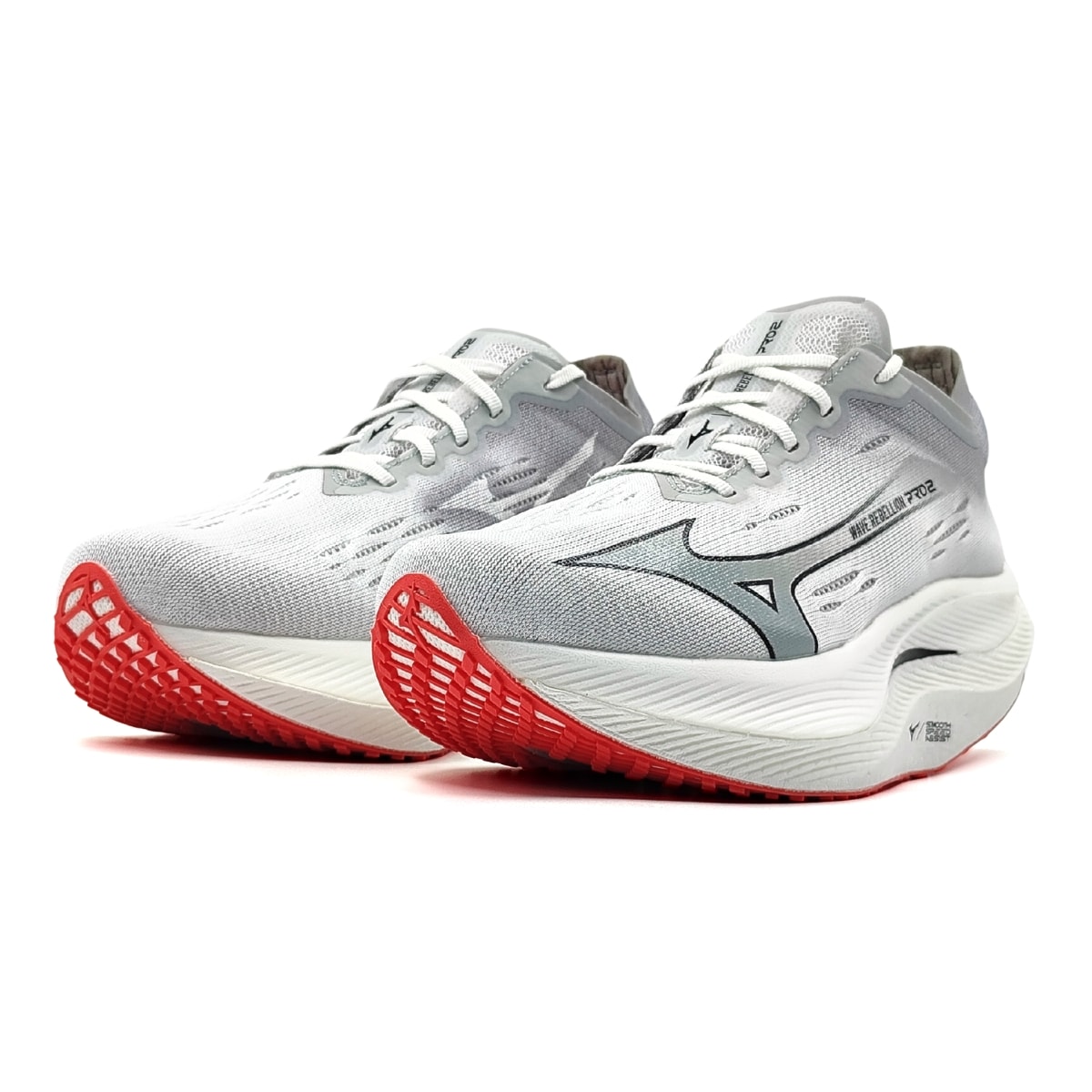 Tênis Mizuno Wave Rebellion Pro 2 Unissex - Branco/Cinza
