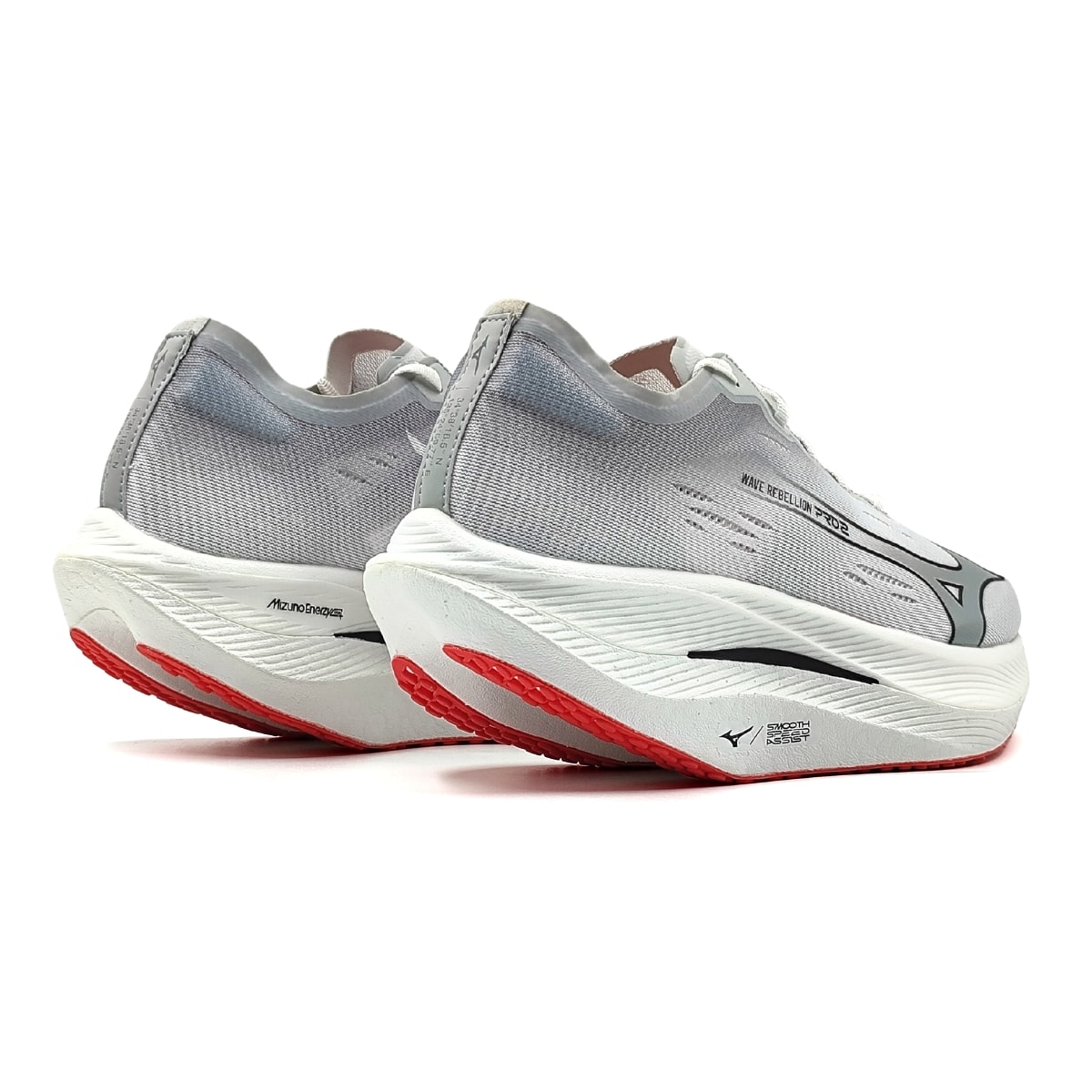 Tênis Mizuno Wave Rebellion Pro 2 Unissex - Branco/Cinza