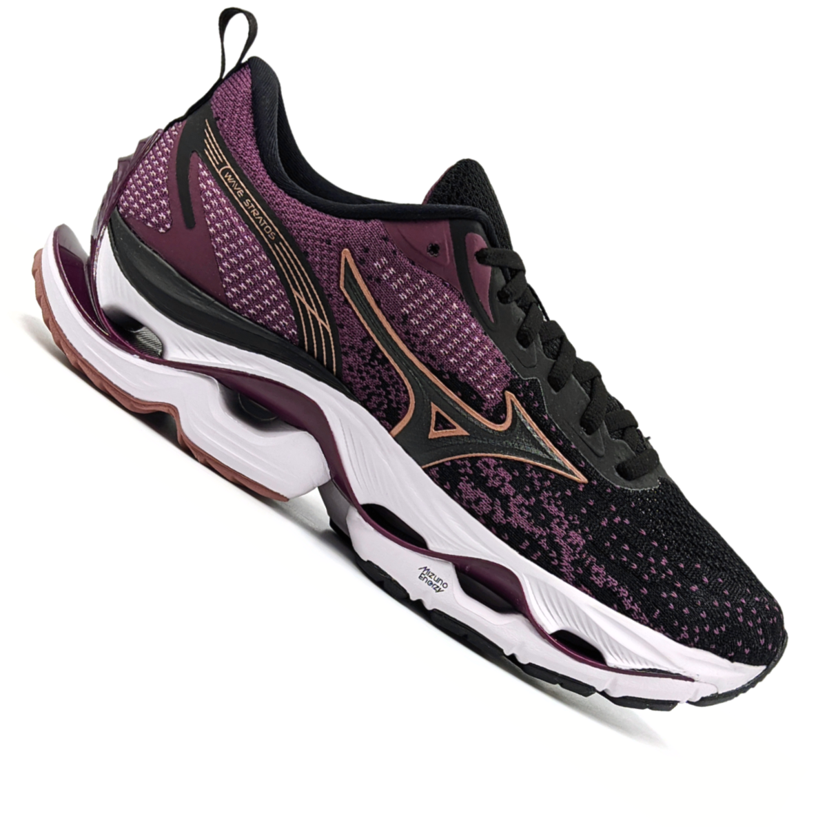 Mizuno feminino hotsell preto e rosa