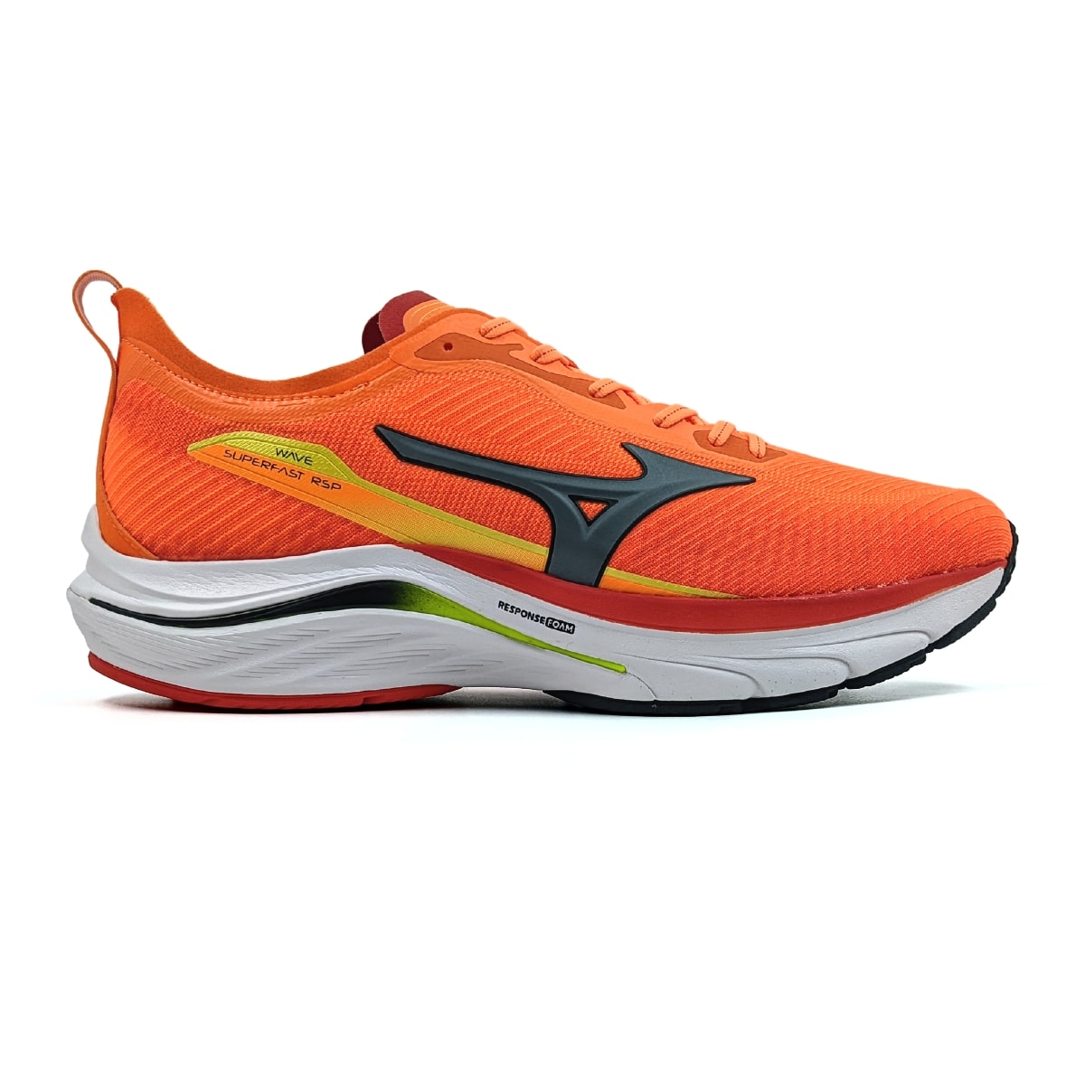 Tênis Mizuno Wave Superfast RSP Masculino - Laranja/Cinza