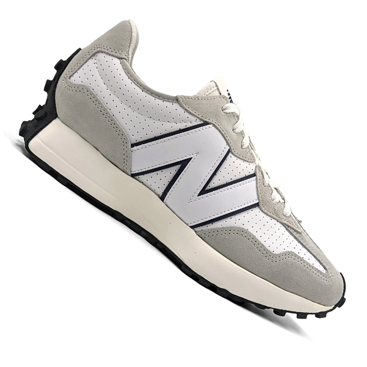 New balance couro store branco