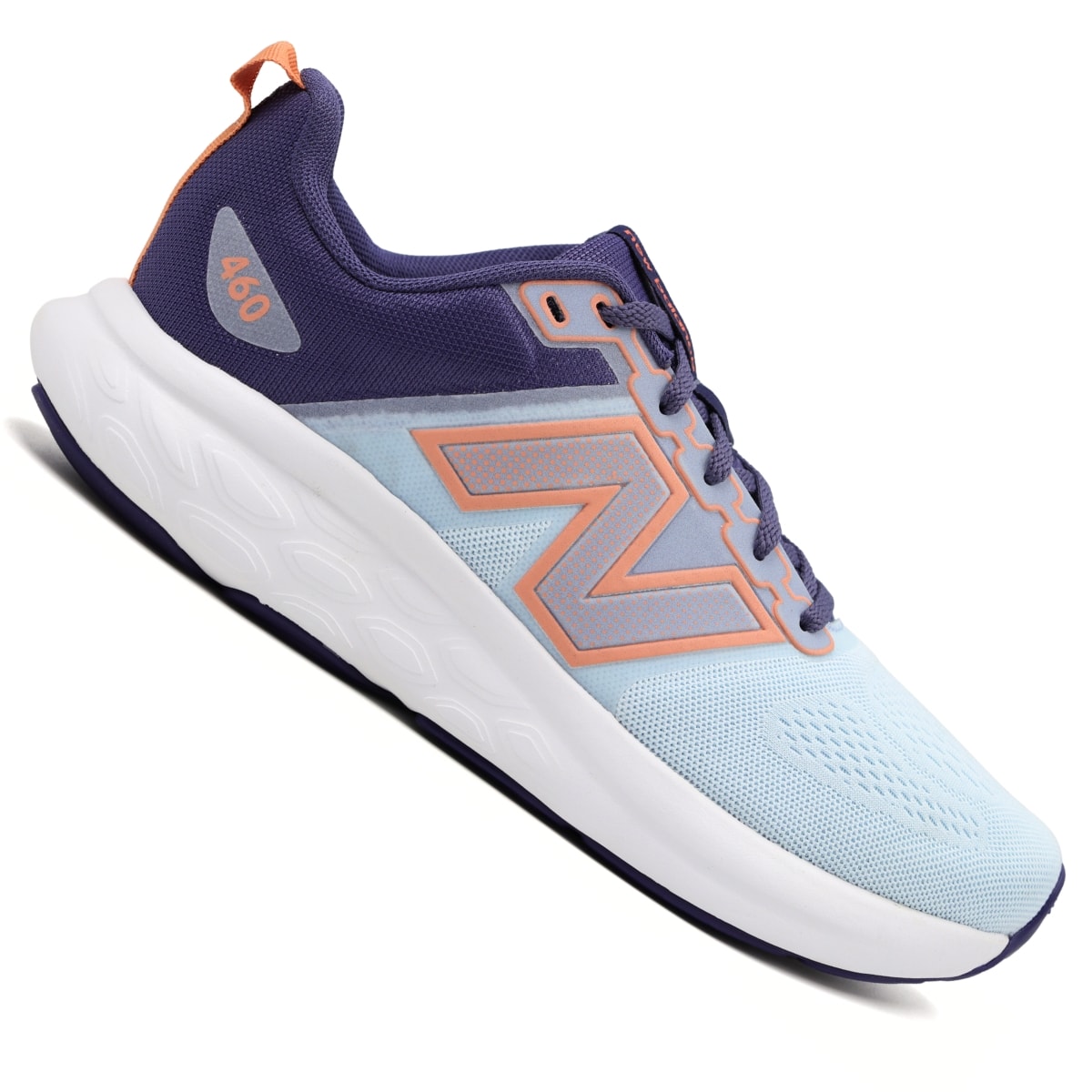 Tênis New Balance 460 V4 Feminino - Azul Claro/Rosa