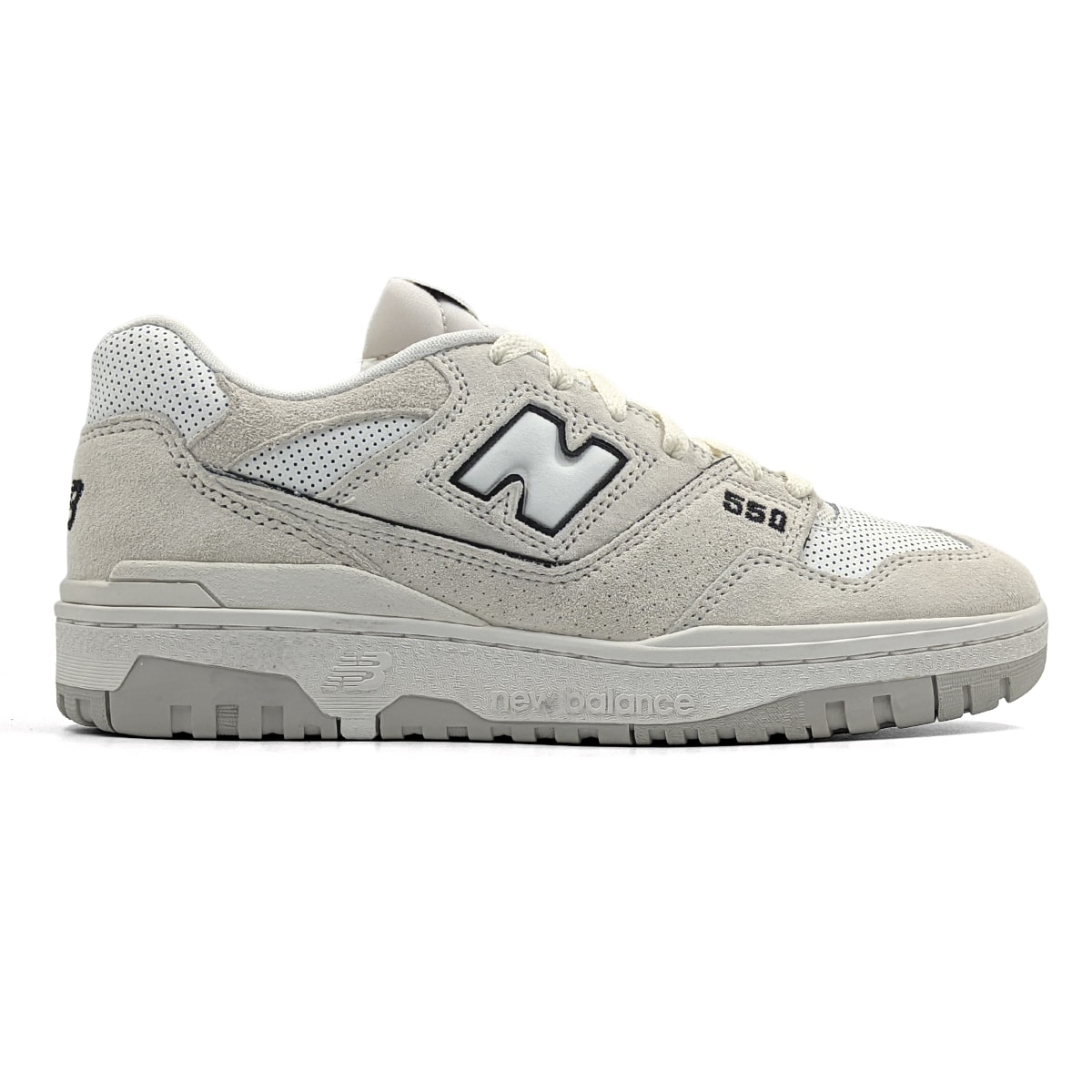 New balance 550 cinza hot sale masculino