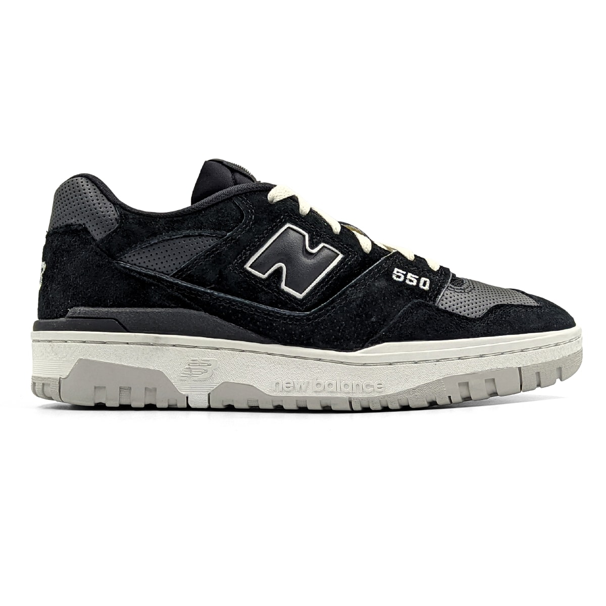 New balance store 550 couro preto