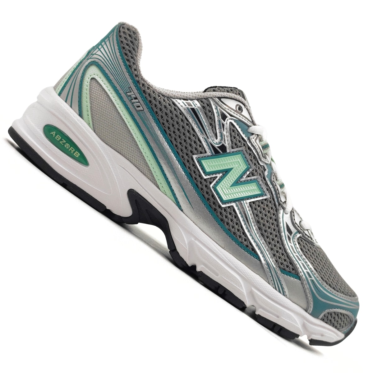Tênis New Balance 740 Unissex - Cinza/Verde