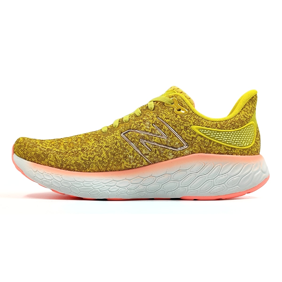 Tenis new balance feminino hot sale amarelo