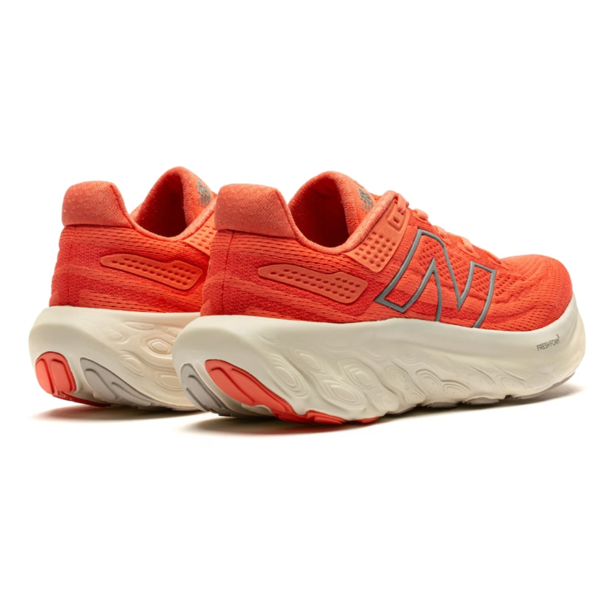 Tênis New Balance Fresh Foam X 1080v13 Feminino - Salmão/Prata