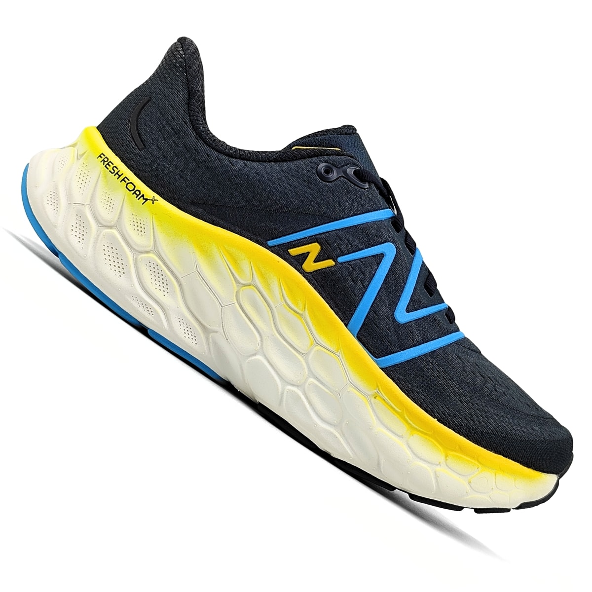 Tênis New Balance Fresh Foam X More V4 Masculino - Marinho/Azul