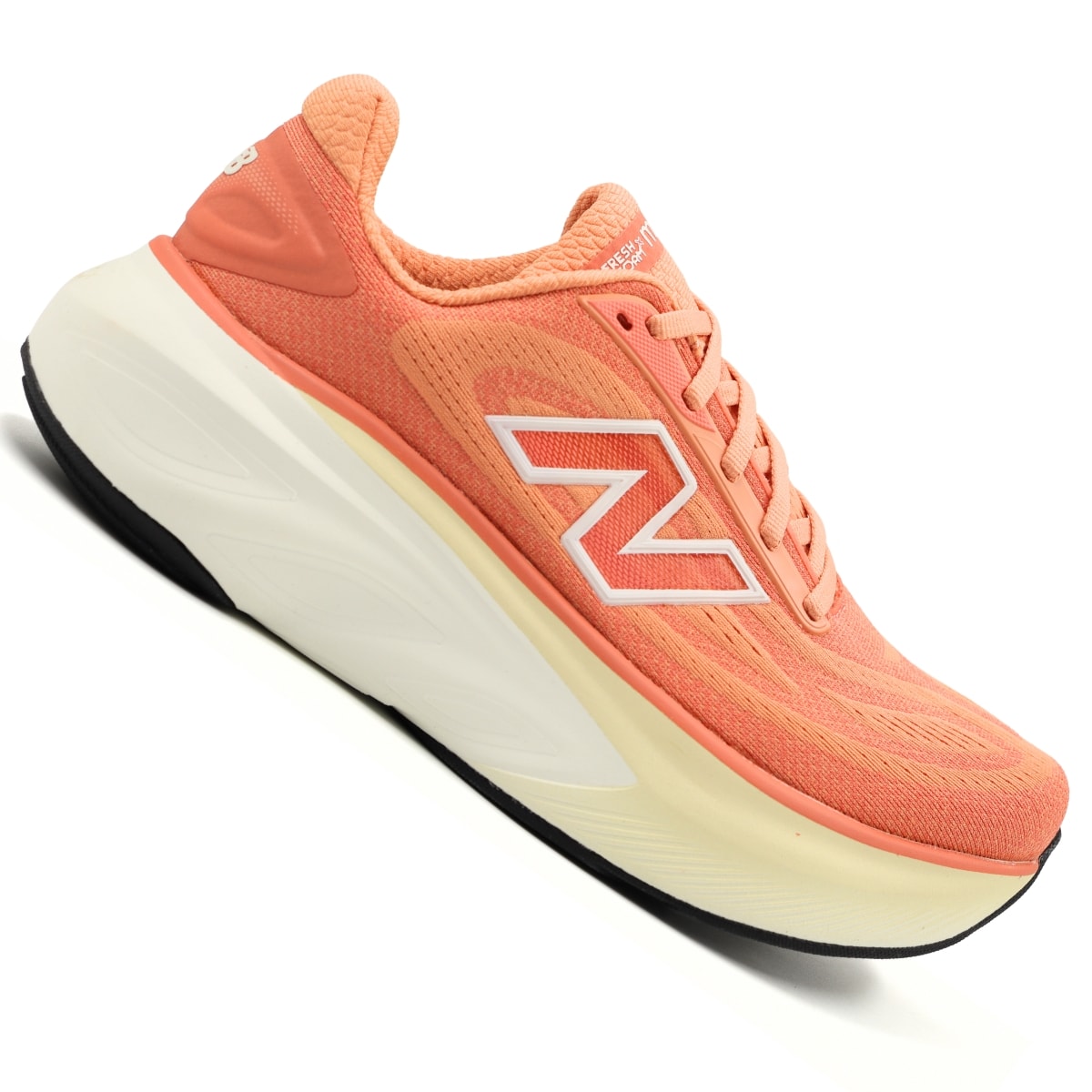 Tênis New Balance Fresh Foam X More V6 Feminino - Coral