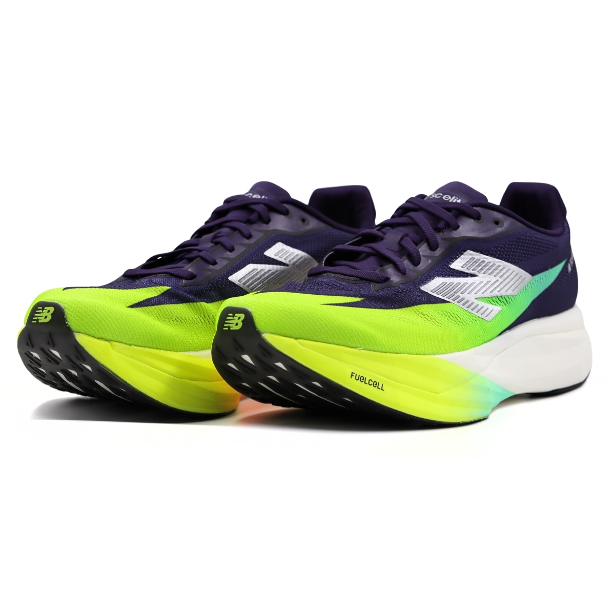 Tênis New Balance Fuelcell Supercomp Elite V5 Masculino - Roxo/Verde
