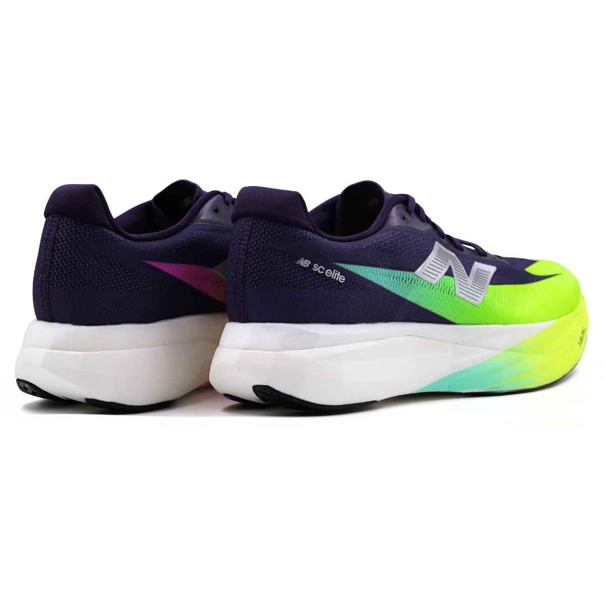 Tênis New Balance Fuelcell Supercomp Elite V5 Masculino - Roxo/Verde